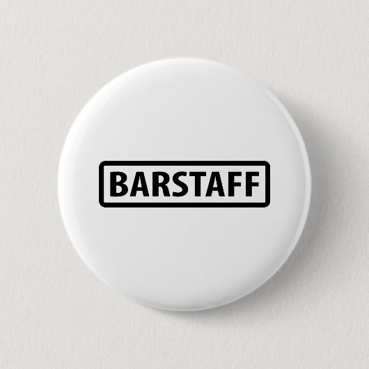 Badge Rond 5 Cm icône du serveur barstaff (Devant)