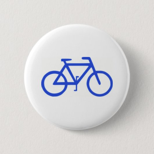 Badge Rond 5 Cm Icône Vélo (Devant)