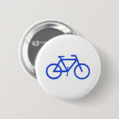 Badge Rond 5 Cm Icône Vélo (Devant & derrière)
