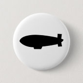 Badge Rond 5 Cm icône zeppelin (Devant)