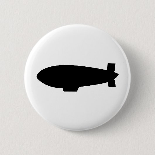 Badge Rond 5 Cm icône zeppelin (Devant)