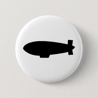 Badge Rond 5 Cm icône zeppelin