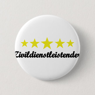 Badge Rond 5 Cm Icône Zivildienstleistender
