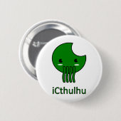 Badge Rond 5 Cm iCthulhu (Devant & derrière)