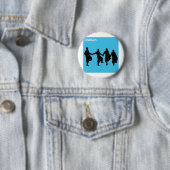 Badge Rond 5 Cm iDabkeh (En situation)
