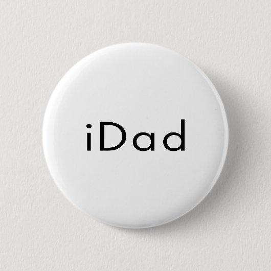 Badge Rond 5 Cm iDad (Devant)