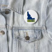 Badge Rond 5 Cm Idaho Bred (En situation)