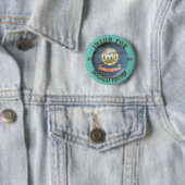 Badge Rond 5 Cm Idaho pour Donald Trump 2020 (En situation)