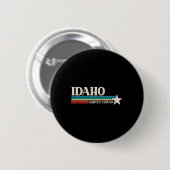 Badge Rond 5 Cm Idaho Rétro (Devant & derrière)