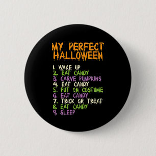 Badge Rond 5 Cm Idéal Halloween Manger Candy Costume Garçons Fille