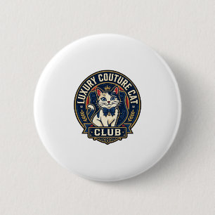 Badge Rond 5 Cm Idée de cadeau pour maman de chat de luxe - Coutur