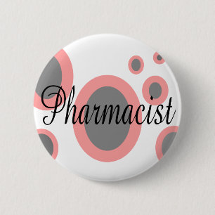 Badge Rond 5 Cm Idées de cadeau de pharmacien--Conceptions unique