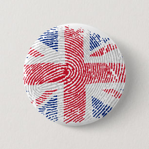 Badge Rond 5 Cm Identité britannique