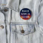 Badge Rond 5 Cm Identité personnalisable sans visibilité de (En situation)