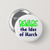Badge Rond 5 Cm Ides de mars (Devant & derrière)