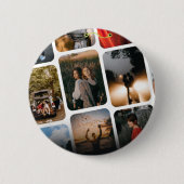 Badge Rond 5 Cm idiot (Devant)