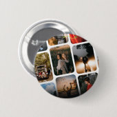 Badge Rond 5 Cm idiot (Devant & derrière)