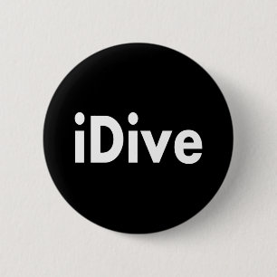 Badge Rond 5 Cm iDive