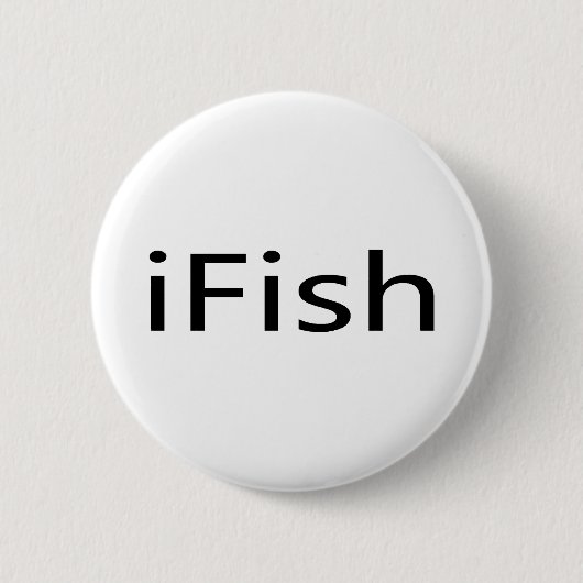 Badge Rond 5 Cm iFish (Devant)