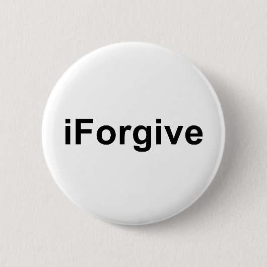 Badge Rond 5 Cm iForgive (Devant)