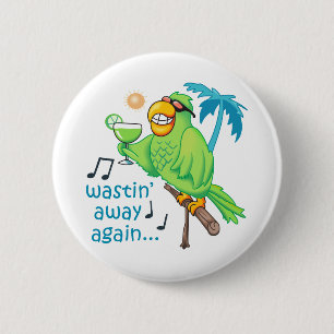 Badge Rond 5 Cm Il est parti de nouveau