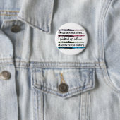 Badge Rond 5 Cm Il était une fois cannelure mignonne (En situation)