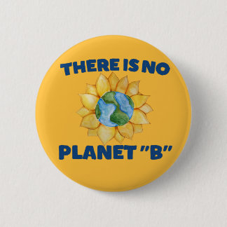 Badge Rond 5 Cm Il n'y a pas de planète B