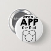 Badge Rond 5 Cm Il y a un $$etAPP pour cela (Devant & derrière)