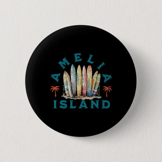 Badge Rond 5 Cm Île Amelia _5 (Devant)