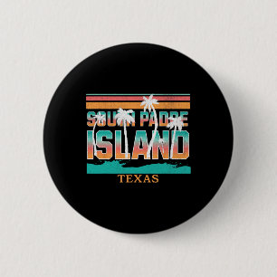 Badge Rond 5 Cm Île de South Padre