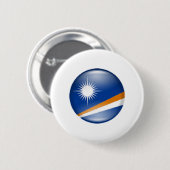 Badge Rond 5 Cm Îles Marshall (Devant & derrière)