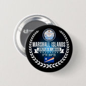 Badge Rond 5 Cm Îles Marshall (Devant & derrière)