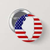 BADGE ROND 5 CM ILLINOIS (Devant & derrière)