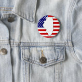 BADGE ROND 5 CM ILLINOIS (En situation)