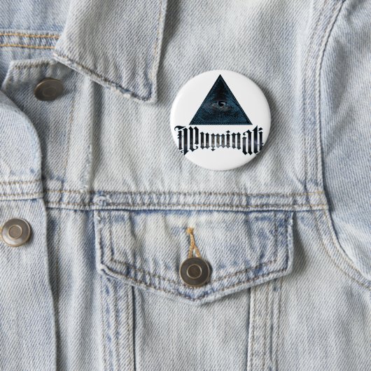 Badge Rond 5 Cm Illuminati (En situation)