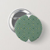 Badge Rond 5 Cm illusion optique (Devant & derrière)