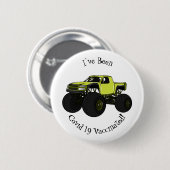 Badge Rond 5 Cm Illustration de camion monstre (Devant & derrière)