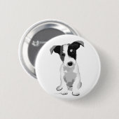 Badge Rond 5 Cm Illustration de création de collection "Pilou" (Devant & derrière)