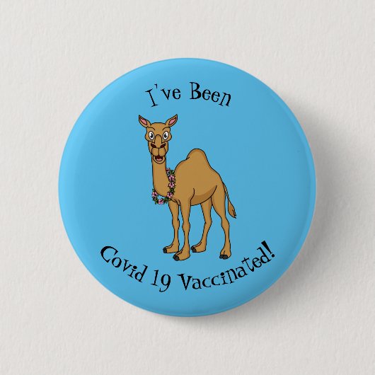 Badge Rond 5 Cm Illustration de dromadaire (Devant)