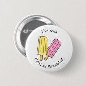Badge Rond 5 Cm Illustration de Ice pop (Devant & derrière)