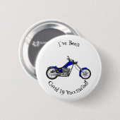 Badge Rond 5 Cm Illustration de la moto à hélico (Devant & derrière)