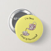 Badge Rond 5 Cm Illustration de la série Teacup (Devant & derrière)