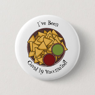 Badge Rond 5 Cm Illustration de Nachos