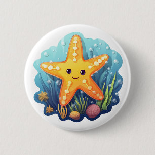 Badge Rond 5 Cm Illustration des étoiles de dessin