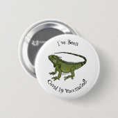 Badge Rond 5 Cm Illustration d'Iguana (Devant & derrière)