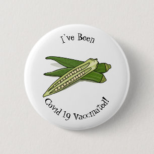 Badge Rond 5 Cm Illustration d'Okra