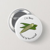 Badge Rond 5 Cm Illustration d'Okra (Devant & derrière)