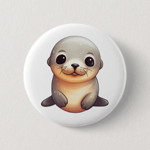 Badge Rond 5 Cm Illustration du sceau de dessin