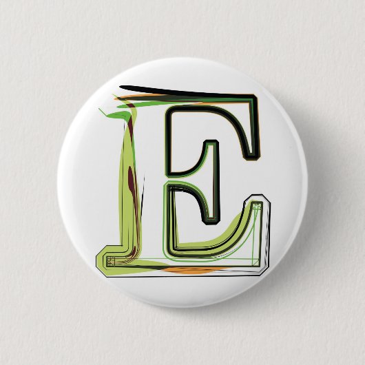Badge Rond 5 Cm Illustration organique de police (Devant)