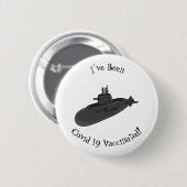 Badge Rond 5 Cm Illustration sous-marine (Devant & derrière)